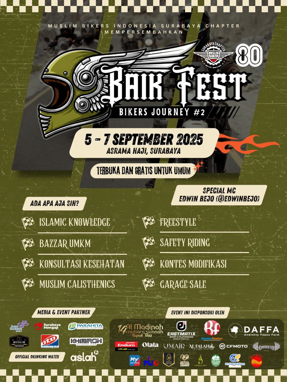 Flayer Baik Fest 2025